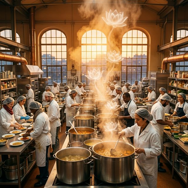 Akshaya Patra Kitchen — Engine of Compassion