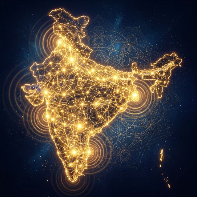 India Map — Akshaya Patra Reach Network